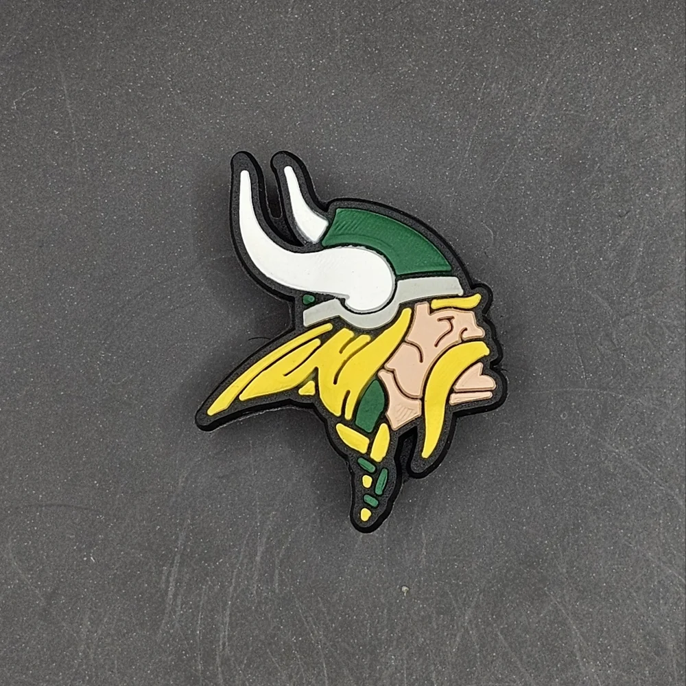 (5/$15) Viking Croc Charm - Picture 1 of 2